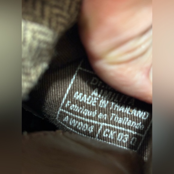 Dr. Martens Brown Lace up Combat Boots Women’s 5 - Picture 8 of 11